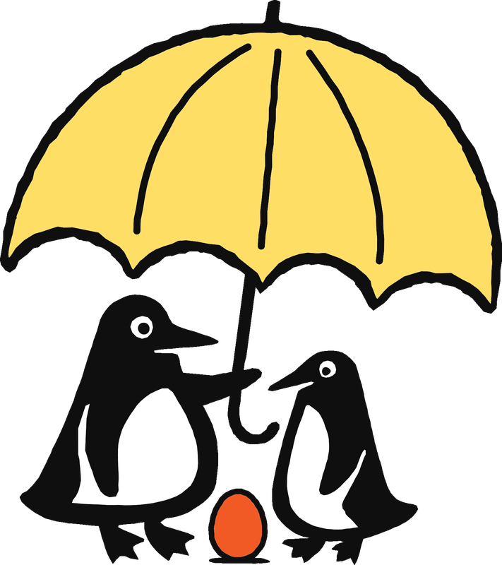 penguin with an umbrella