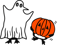 penguins halloween
